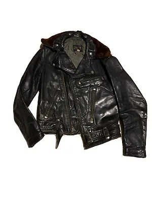  Original 1950’s Buco J-82 “ Motorcycle Jacket Size 36 Steer Hide. Vintage. • $2250