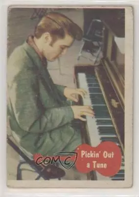 1956 Topps Bubbles Elvis Presley Pickin' Out A Tune #12 0s4 • $7.44