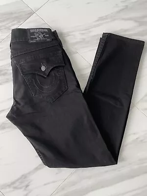 True Religion Black Men’s Jeans Skinny  Size 32x33 • $35