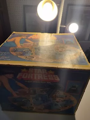 Vintage 1979 Sears Star Fortress Outer Space Play Set W Box Mego Knock Off • $160
