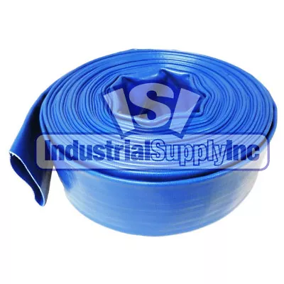 Water Discharge Hose | 2  | Blue | Import | 75 FT | Without Fittings • $58.50