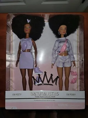Naturalistas African American Fashion Dolls 11.5 I'm Peety  & I’m Penny • $28