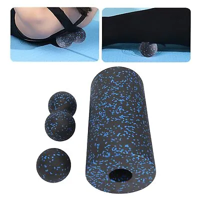 $22.30 • Buy Foam Roller Set 3 In 1 Yoga Column Deeply Massage Fit Curve Peanut Ball BT5