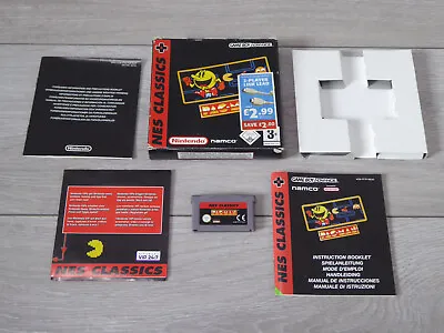 Pac-Man NES Classics Nintendo Gameboy Advance GBA Game Boy Boxed & Instructions • £12.99