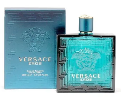 Versace Eros By Versace 6.7 Oz @ 200 Ml EDT Men Cologne Spray • $118.95