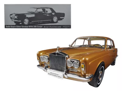 1968 Rolls Royce Silver Shadow Bronze 1/18 Diecast Car Paragon • $186.02