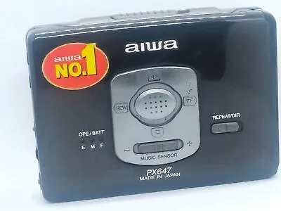 Untested Aiwa PX 647 Walkman Cassette Player No Battery To Test • $177.54