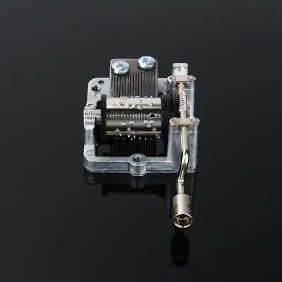 18 Tones Mechanical Music Box DIY Music Box Movement Hand Crank Music Box REL • £7.45