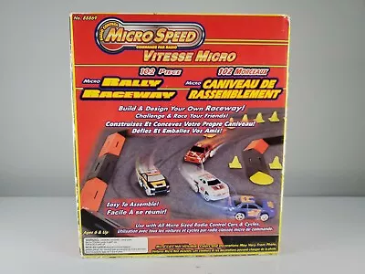 Vintage 1980s - Radio Control Micro Speed 102 Piece Rally Raceway - CIB • $18.39