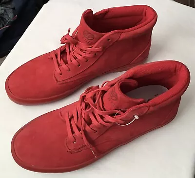 Radii Mens Shoes 8.5 Basic FM1084 Red Suede • $50