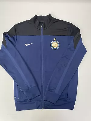 $33.03 • Buy Nike Inter Milan Football Jacket 2013 Size Medium VGC + Free Postage