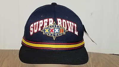 VTG 1998 Starter Super Bowl XXXII Broncos Packers Snapback Hat New With Tag UP1 • $19.88