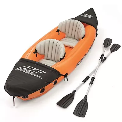 Bestway LITE-RAPID Inflatable Sea Kayak Canoe Boat For Kayaking Fishing Double • $119