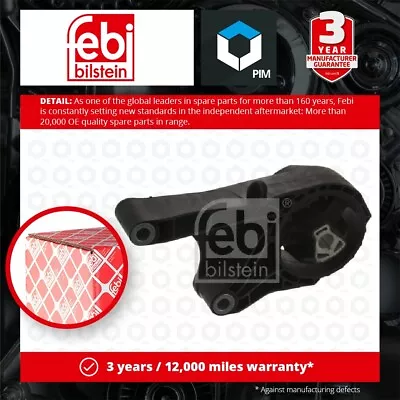 Engine Mount Fits VAUXHALL ASTRA J 1.6 Front 09 To 20 B16SHT Manual Transmission • $73.03
