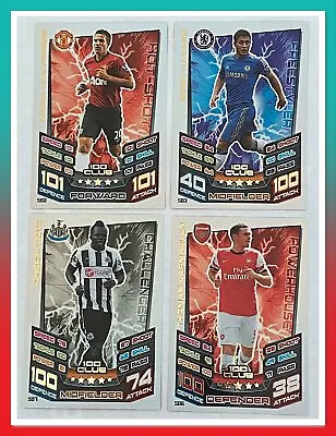 £2 • Buy 12/13 Topps Match Attax Premier League Trading Cards -100 Club & Limited Edition