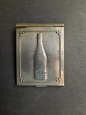 Antique MOET CHANDON Champagne Advertising Match Book Cover Safe • $99.99