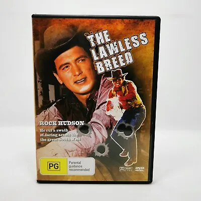 The Lawless Breed (DVD 1980 Region 4) Rock Hudson Movie Film Julia Adams • $7.99