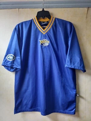 £12.50 • Buy Vintage LEEDS RHINOS ASICS Shirt No Sponsor - Large