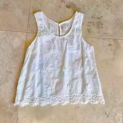 Zara Girls NWOT Soft Collection Gorgeous Lacework Sleeveless Top 7/8yrs 128cm • $17