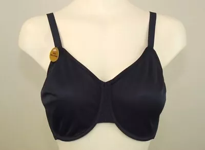 Wacoal Back Appeal Minimizer Bra Style # 857303 Back Smoothing Black Size 34G • $35