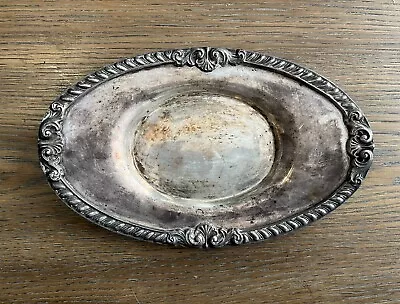 Vintage EPCA Bristol Silver Plated Footed Serving Dish • $40