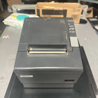 $39.99 • Buy EPSON TM-T88IV M129H POS Thermal Printer NO POWER ADAPTER WORKS See Detail