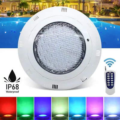 AC12V RGB LED Light Underwater 7color Fountain Swimming Pool Spa Lamp Waterproof • $40.85