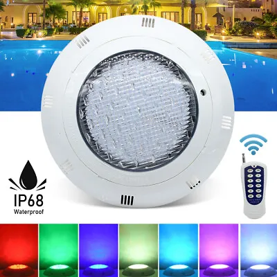 LED Swimming Pool Light Underwater RGB Pool Light Color Change Lamp + Remote • $40.42