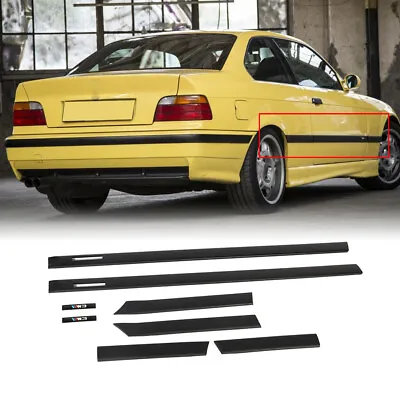 For BMW 1992-1998 E36 M3 COUPE 2-Door BODY SIDE MOLDING DOOR MOULDING TRIMS SILL • $142.49