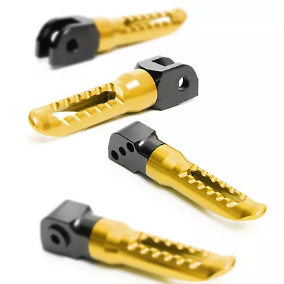 Gold BOB Front & Rear Foot Pegs For Vmax 1700 09 10 11 12 13 14 15 16 17 • $84.68