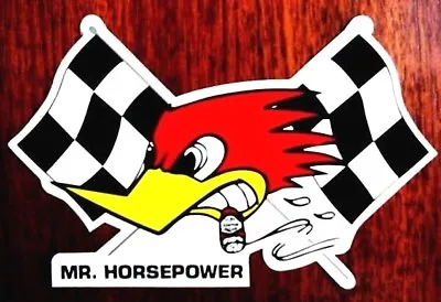 4 ~ Clay Smith Mr Horsepower Tiny Race Flag Decals Muscle Car RC • $7.95