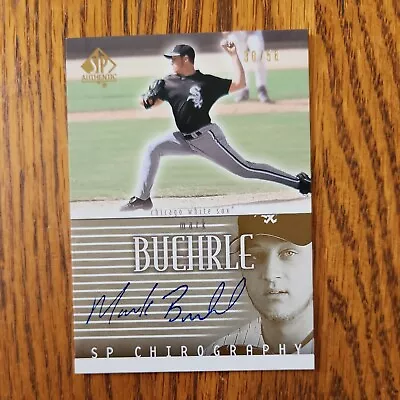 2002 Upper Deck SP Chirography Gold Mark Buehrle Auto 30/56 White Sox • $20.50