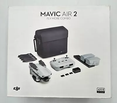 BOUND - DJI Mavic Air 2 Fly More Combo - Drone Quadcopter With 48MP Camera 4K • $429