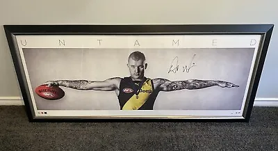 $999 • Buy Richmond Tigers - Dustin Martin Hand Signed & Framed Large Wings