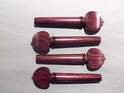  Viola High Quality Rosewood - French - Pegs With A Gold Pin Fits 16 Inch Violas • $9.99
