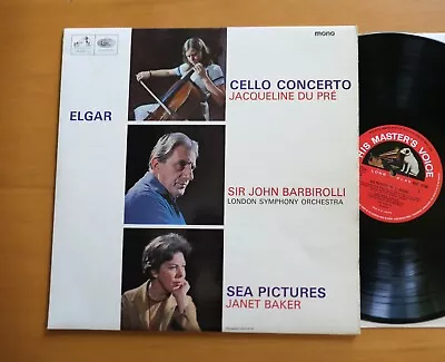 ALP 2106 Jacqueline Du Pre Elgar Cello Concerto Barbirolli EMI Mono 1st S/Circle • £30