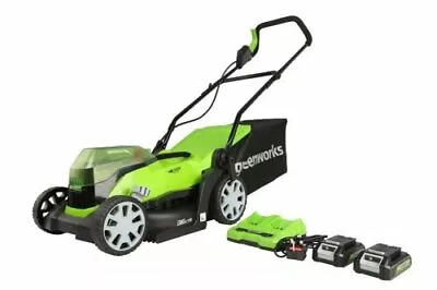 Greenworks 48V (2x24V) Lawn Mower 36cm (Used) • £130