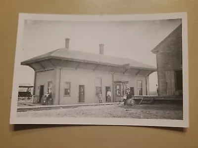 Kodak Photo Post Card Orleans MA Cape Cod Railroad Station 1902 • $15