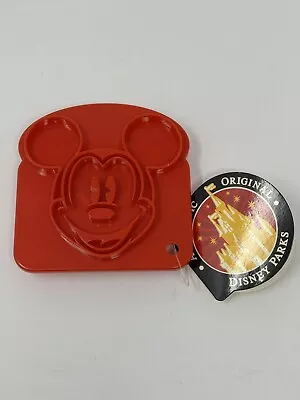 DISNEY PARKS EXCLUSIVE Disney Toast Press Mickey Mouse Cookie Cutter Bread NWT • $10.95