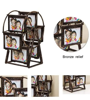 Vintage Rotating Ferris Wheel Photo Frame Family Photo Frame • $19.99