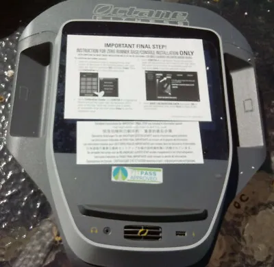 Octane Fitness Zero Runner Smart Console 10  Screen Elliptical Q37xi Untested • $350