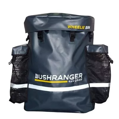 Bushranger 4X4 Wheelie Bin 4WD Spare Wheel Bin Removable Centre Divider 61X08B 5 • $142.99