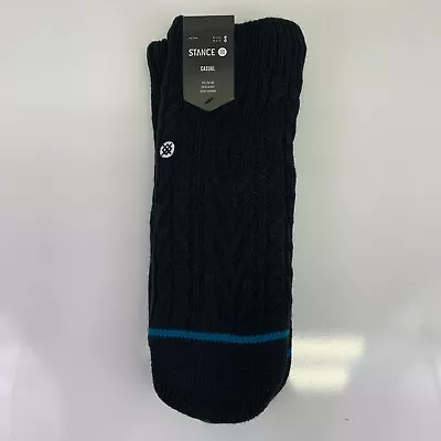 Stance Cable Knit Slipper Socks Rowan Slipper Size 5-7.5 Women/ 3-5.5 Men’s NWT • $21.85