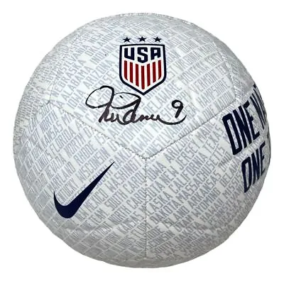 Mia Hamm Signed USA Nike Strike Soccer Ball BAS ITP • $179.99