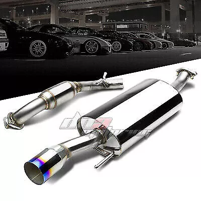 $132.99 • Buy For 1993-1999 Vw Golf Mk3 3.5  Burnt Tip Stainless Exhaust Catback System Kit