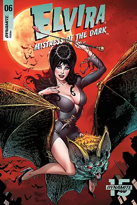 Elvira Mistress Of The Dark Comic Book No 6 Bat Poster 24x36 Inches • $20