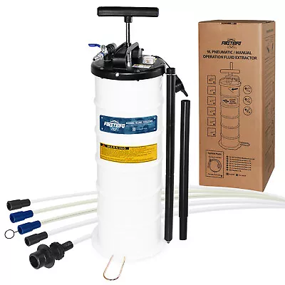 $105.90 • Buy FIRSTINFO 9L Pneumatic/Manual Oil Extractor Changer Vacuum Extractor Pump
