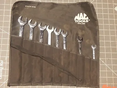 Mac 8Pc OF 10Pc Metric Long Knuckle Saver Combo Wrench Set 10MM 19MM 6Pt 6 Point • $269.99