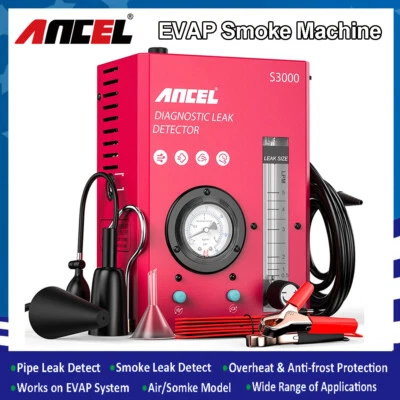 S3000 Car EVAP Smoke Machine Fuel Pipe Leak Detector EVAP/Sealing System Test UK • £179