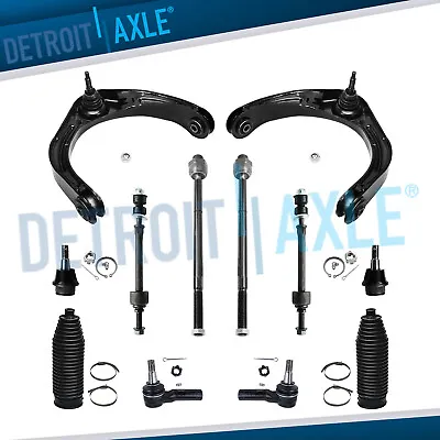 12pc 4WD Front Upper Control Arms Tie Rods Suspension Kit For 2006-2008 Ram 1500 • $124.68